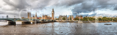 houses of parliament london hdr