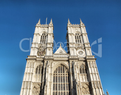 westminster abbey london hdr