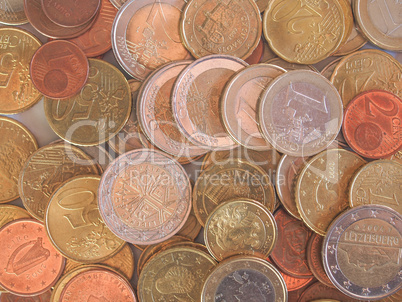 euro coins