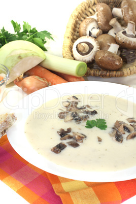 kalbscremesuppe