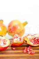 pomegranate fruit