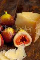 pecorino cheese and fresh figs