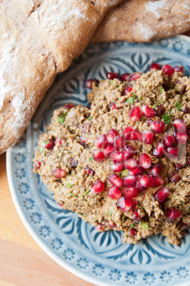 Auberginen Dip, Hummus