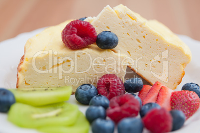 Cheesecake mit Früchten