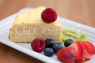 Cheesecake mit Früchten