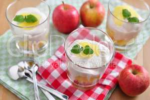 Apfel Tiramisu Dessert
