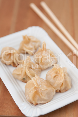 Asiatische Dumplings