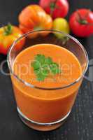 Gazpacho, kalte Tomatensuppe