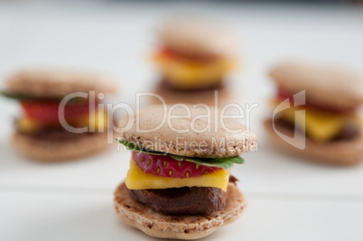 Süsse Macaron Burger