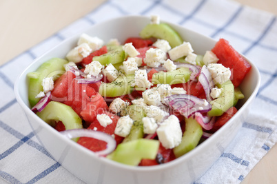 Wassermelonen Salat