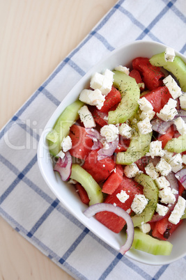 Wassermelonen Salat