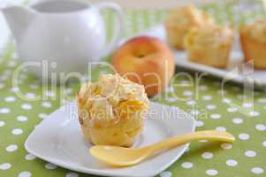 Pfirsich Muffins