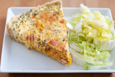 Kürbis Quiche