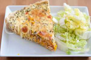 Kürbis Quiche