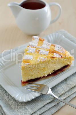 Topfentorte, Käsekuchen