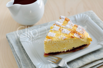 Topfentorte, Käsekuchen