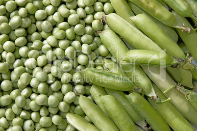 peas background