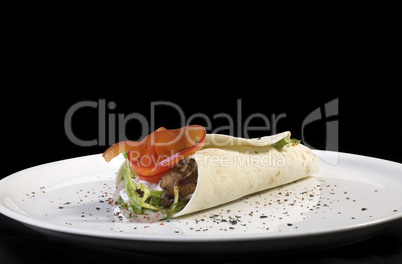 kebab tortilla