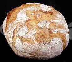 rye round bread cutout