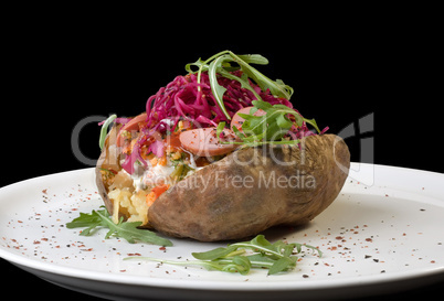 stuffed baked potato