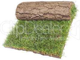 roll of grass rug