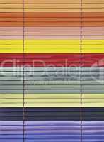 colorful blinds