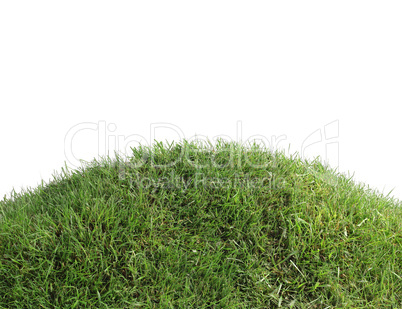 simple grassy hill cutout