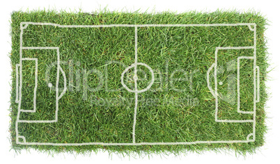 doodle soccer field