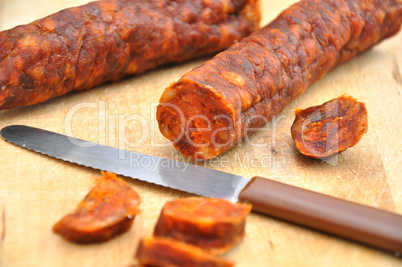 Chorizo, Paprikawurst, Salami