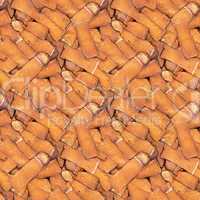 cigarette butts seamless background