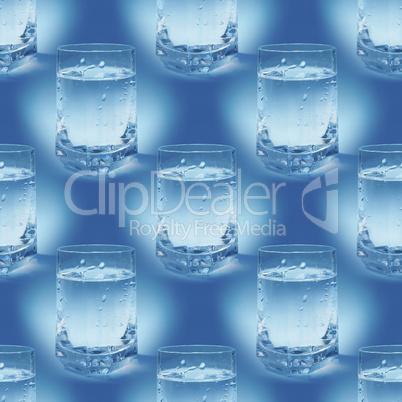 water glass seamles