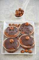 Schokoladen Nuss Muffins