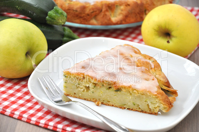 Apfel Zucchini Kuchen