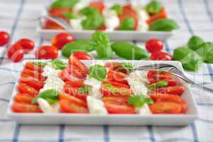 Caprese, Tomaten Mozzarella Salat