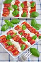 Caprese, Tomaten Mozzarella Salat