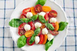 Caprese, Tomaten Mozzarella Salat