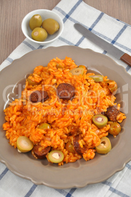 Chorizo Tomaten Risotto