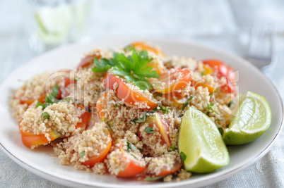 Tomaten Couscous Salat