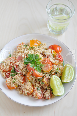 Tomaten Couscous Salat