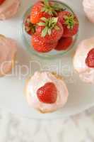 Erdbeer Cupcakes
