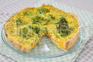 Curry Brokkoli Quiche