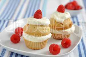 Himbeer Cupcakes