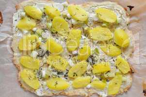 Kartoffel Pizza