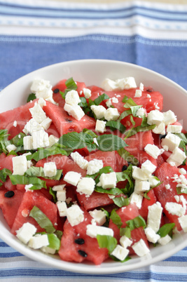 Wassermelonen Feta Salat