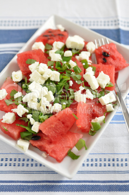 Wassermelonen Feta Salat