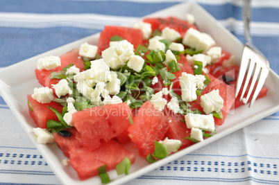 Wassermelonen Feta Salat