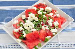 Wassermelonen Feta Salat