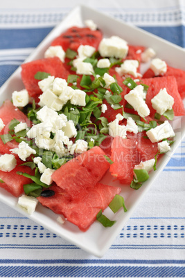 Wassermelonen Feta Salat