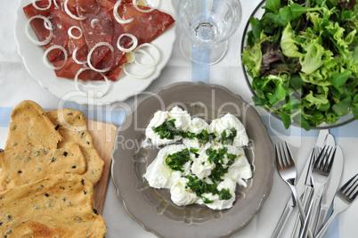 Italienischer Mittagstisch - Table Setting