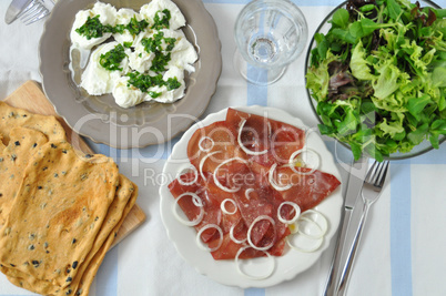 Italienischer Mittagstisch - Table Setting